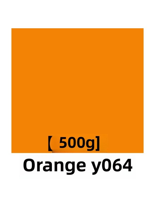 Soft Clay 500g Children's Handmade Diy Toys Colored Clay Clay Handmade Primary School Students Special Safe And Non-toxic-Color:Orange 500g (Y064)  - Image 1