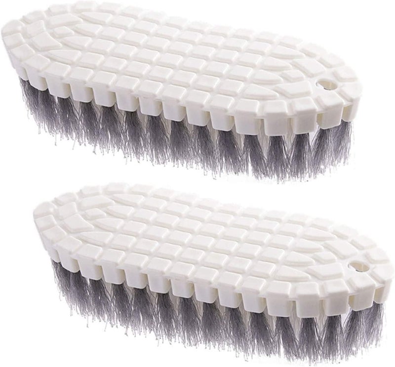 RoarCraft Multi Purpose Heavy Duty Scrub Brush Heavy Duty Hand Held Scrub Stiff Bristle Brush Multiple Segments are Bendable Brush 2 - Image 1