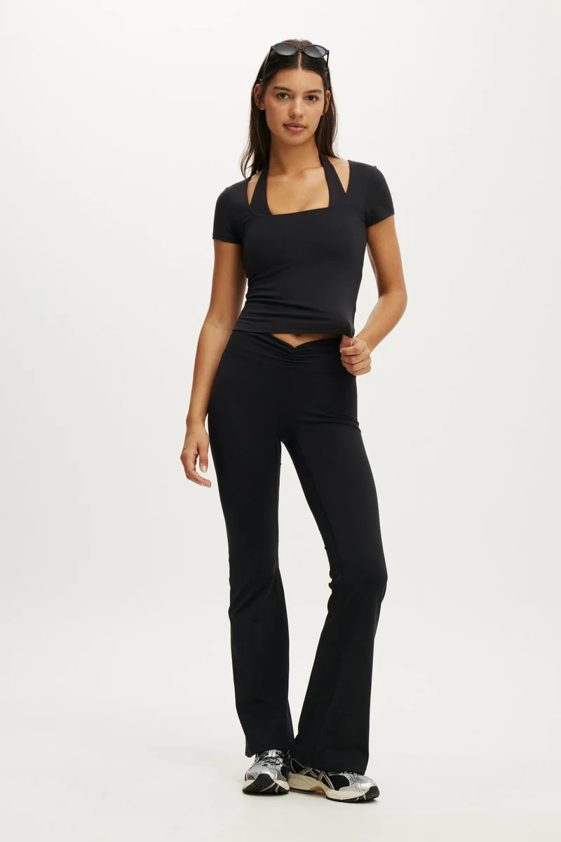 Cotton On  ULTRA SOFT SQUARE NECK FITTED T-SHIRT for Women | Best Price UAE