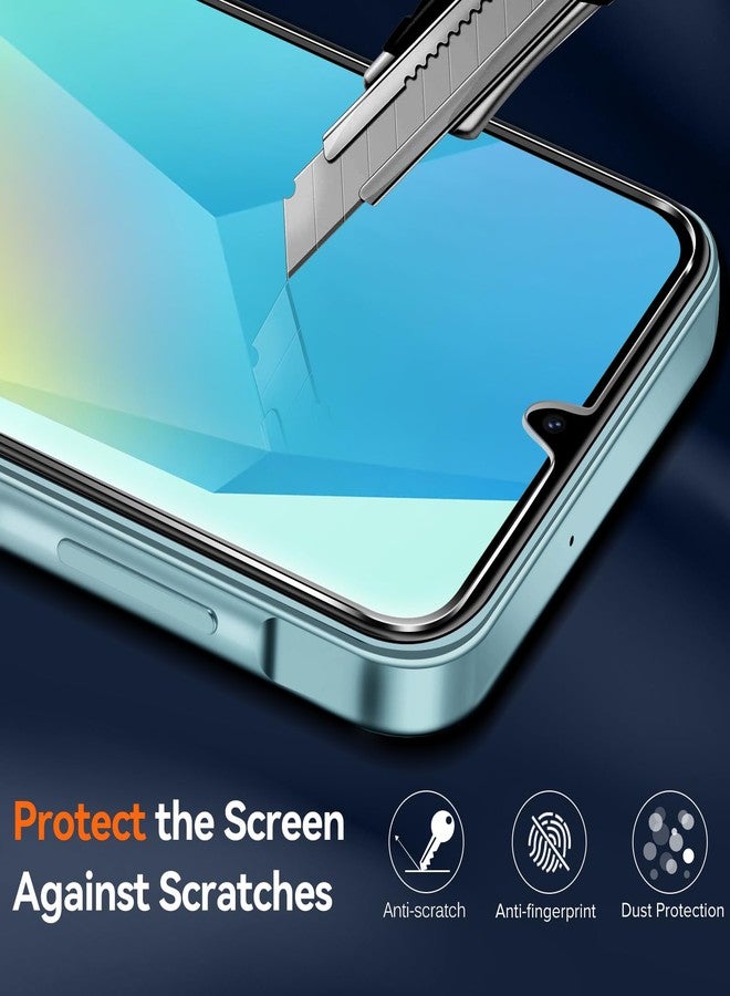 إيفولير جراب شفاف 3 في 1 من إيفولر لهاتف سامسونج جالاكسي A16 5G مع واقي شاشة من الزجاج المقوى من قطعتين، [حماية من الدرجة العسكرية] غطاء هاتف رفيع ورفيع بظهر صلب [مضاد للخدش] [غير قابل للاصفرار] - شفاف - Image 2