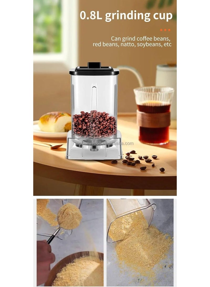sokany 3 in 1 High Capacity Stainless Steel Multipurpose Food Processor Blender 6600W 3L - Image 2