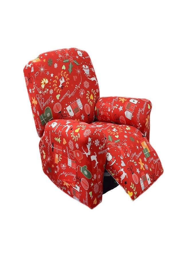 Eco-Ancheng أغطية كراسي استرخاء إيكو-أنشنغ لعيد الميلاد، أغطية كراسي استرخاء ليزي بوي، أغطية أرائك استرخاء، أغطية كراسي استرخاء، أغطية كراسي استرخاء مانعة للانزلاق مع جيوب تخزين، واقي أثاث لغرفة المعيشة - Image 1