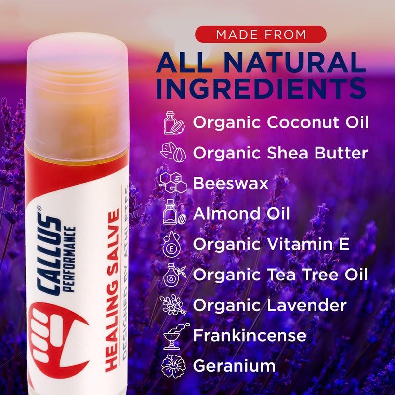 Callus Performance Healing Salve | Helps Heal callous Rips on Your Hands - Designed for: Gymnastics, Weight-Lifting, Cross Training, Gym, Rock Climbers | Moisturize Skin Properly | Original Scent - Image 2