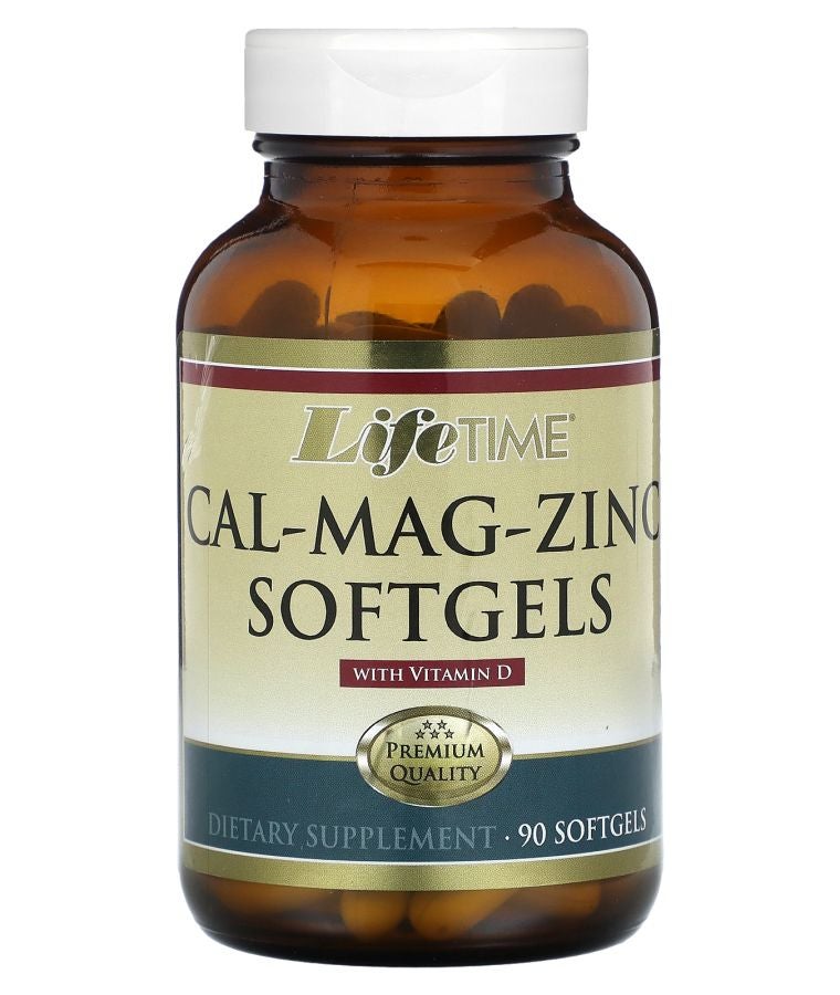 Cal-Mag-Zinc with Vitamin D 90 Softgels