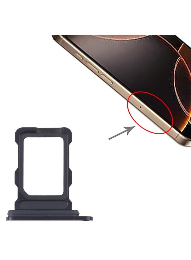 For iPhone 16 Pro Max SIM Card Tray (Black) - Image 4