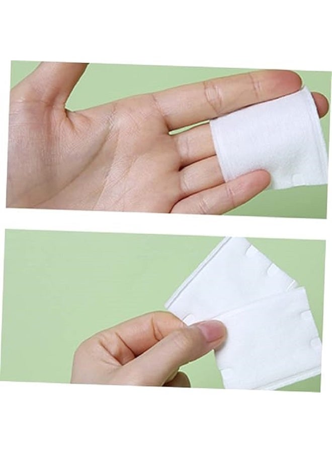 High Quality Soft Cotton Makeup Remover for Daily Skin Care with 222 Square Non Woven Gauze for Gentle and Effective Facial Cleansing - Image 2