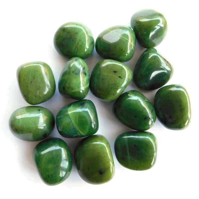 Pachamama Essentials Green Jade Tumbled  Healing Stone  Crystal Healing 2025mm 5