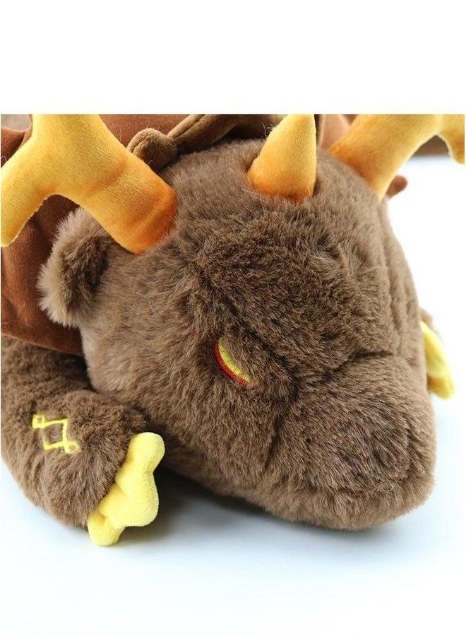 Cute Dragon Plush Pillow, Genshin Impact Role Series Toy, Anime Game Stuffed for Home Decor  - Image 2