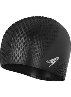 speedo Bubble Active Black Unisex Bonnet  - Image 1