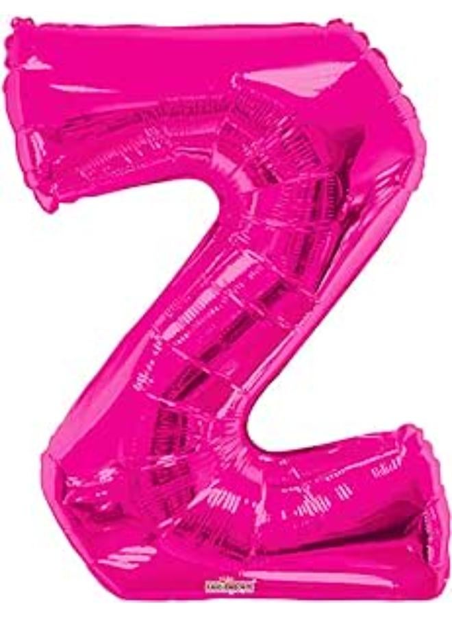 34'' SC Letter F Magenta Shape