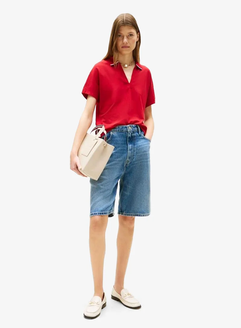 TOMMY HILFIGER Logo Detailed Top Handle Satchel