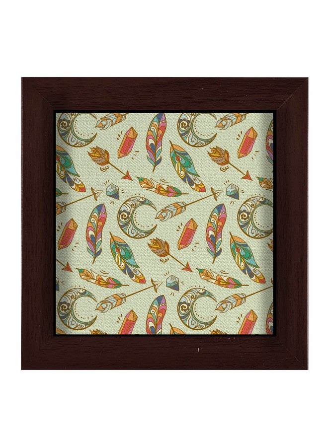 Paper Plane Design Tea Coffee Coaster Set Wooden Decorative Coasters Set. Home and Office Wooden Coasters Design 521 - Image 1