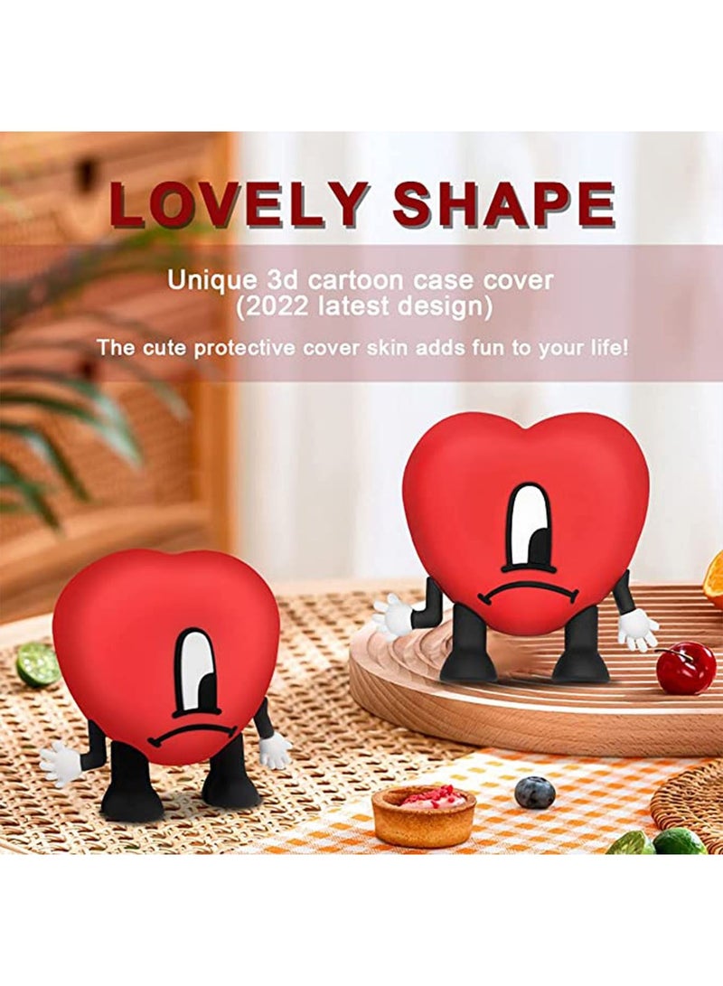 Samsung Galaxy Buds 2 Case (2021) / Galaxy Buds Pro Case (2021) / Galaxy Buds Live/Buds 2 Pro Cartoon Silicone Full Protective Cute Covers for Girls Women Bluetooth Earbuds Headset  - Image 5
