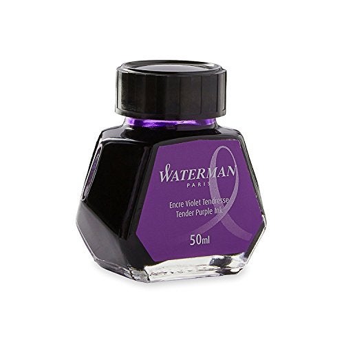 Waterman Ink for Fountain Pens, 50 ml, Tender Purple (S0110750) - Image 5
