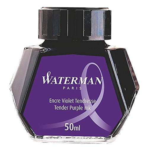 Waterman Ink for Fountain Pens, 50 ml, Tender Purple (S0110750) - Image 2