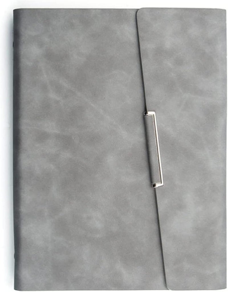 اسرلي وايت دفتر ملاحظات A5Folder، مجلد أعمال، مفكرة، مدير ملفات، صندوق تخزين، مجلد، دفتر ملاحظات مدرسي - Image 1