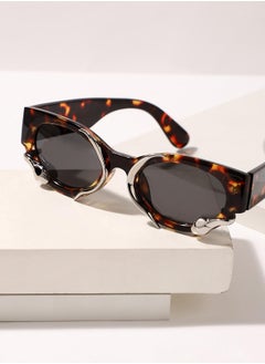 Haute Sauce Polarized Full Rim Oval Sunglasses For Women  - Image 2