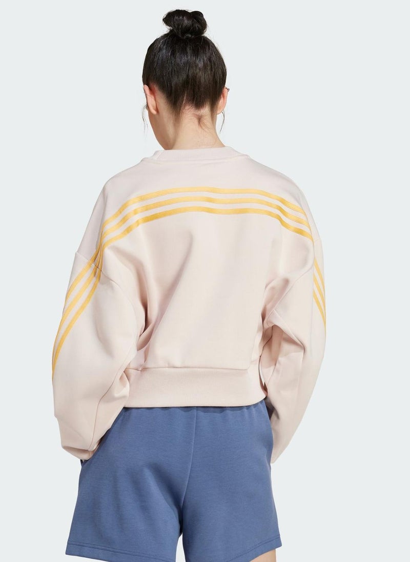 Adidas - 3 Stripes Future Icons Sweatshirt - Image 1