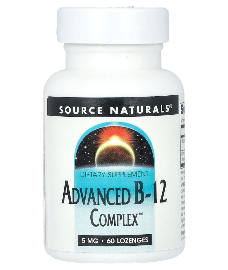 Advanced B-12 Complex 5 mg 60 Lozenges