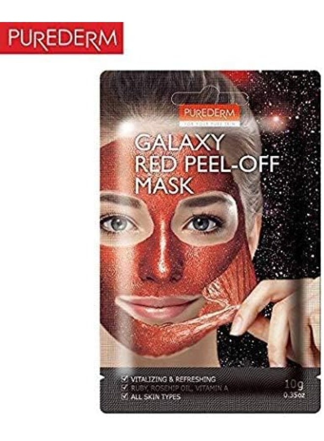 Purederm قناع بيوردرم غالاكسي الأحمر القابل للإزالة - Image 2