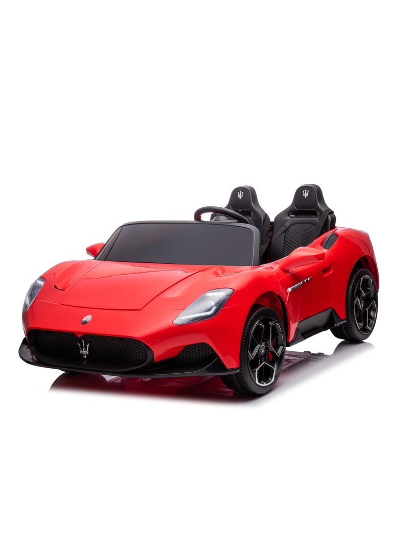 Lovely Baby Lovely Baby Power Riding Car for Kids LB 1699EL Battery-Operated Car with Remote Control, Music, LED Lights and More special features - Red  - Image 1