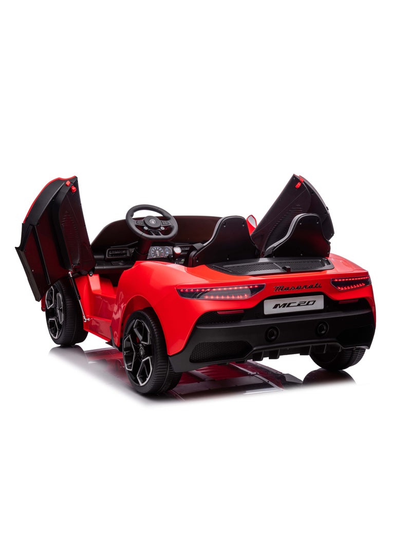 Lovely Baby Lovely Baby Power Riding Car for Kids LB 1699EL Battery-Operated Car with Remote Control, Music, LED Lights and More special features - Red  - Image 2