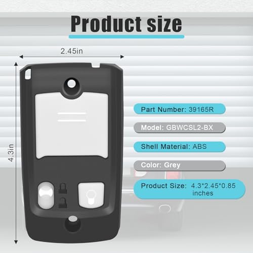 URYKEC GBWCSL2BX Garage Door Opener Wall Mount Compatible with Genie Garage Door Opener Keypad Series II Product 39165R 37351R GBWC2BX GPWC2WLB 1Pack - Image 3