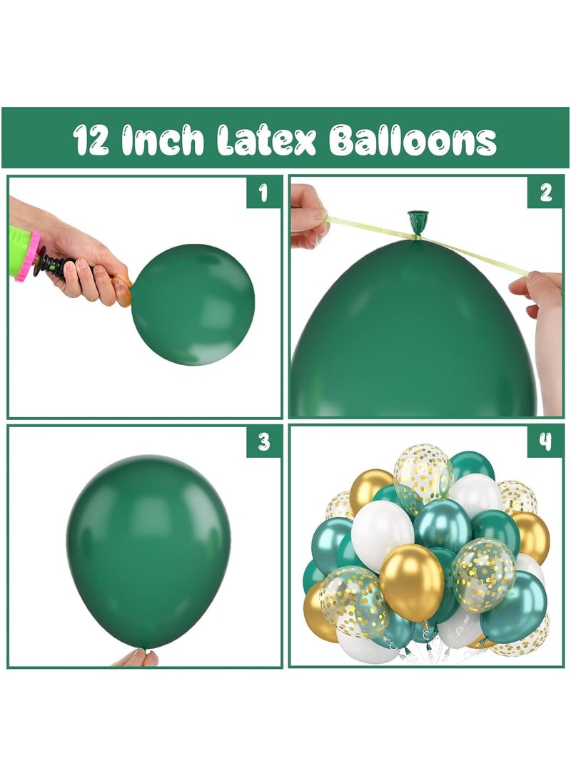 هوم زون 60 قطعة 12 انش بالونات لاتكس لحفلات اعياد الميلاد للاطفال بالونات هيليوم لحفلات الزفاف واعياد الميلاد وحفلات استقبال المولود وديكورات الحفلات للبنات - Image 3