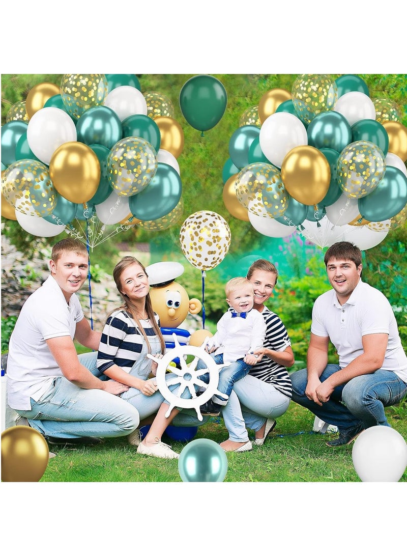 هوم زون 60 قطعة 12 انش بالونات لاتكس لحفلات اعياد الميلاد للاطفال بالونات هيليوم لحفلات الزفاف واعياد الميلاد وحفلات استقبال المولود وديكورات الحفلات للبنات - Image 5