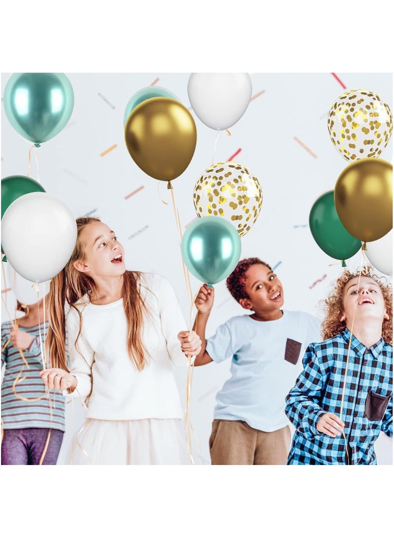 هوم زون 60 قطعة 12 انش بالونات لاتكس لحفلات اعياد الميلاد للاطفال بالونات هيليوم لحفلات الزفاف واعياد الميلاد وحفلات استقبال المولود وديكورات الحفلات للبنات - Image 4