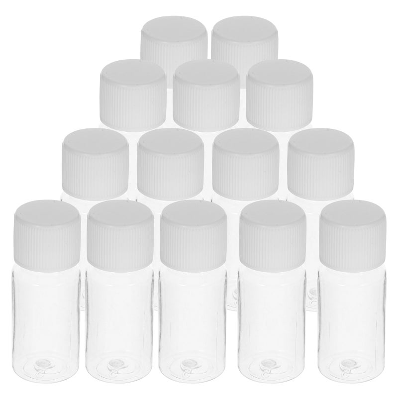 25pcs 10ml Sample Bottles Refillable Plastic Transparent Lotion Bottle Shower Gel Container - Image 3