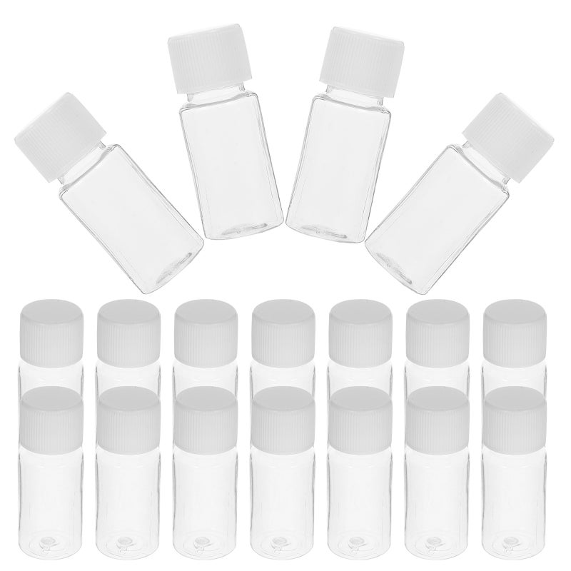 25pcs 10ml Sample Bottles Refillable Plastic Transparent Lotion Bottle Shower Gel Container - Image 5