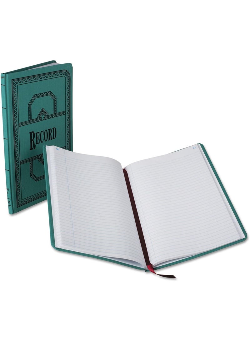 Boorum & Pease Boorum & Pease 66150R Record/Account Book, Record Rule, Blue, 150 Pages, 12 1/8 x 7 5/8 - Image 3