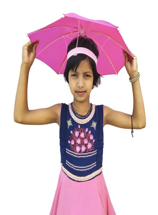 Dark Moon Hat Cap Umbrella for Kids Girls and Boys, Men Umbrella A1_33 - Image 2