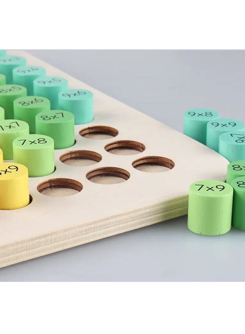 Wooden number table math  board early education toys  - Image 4