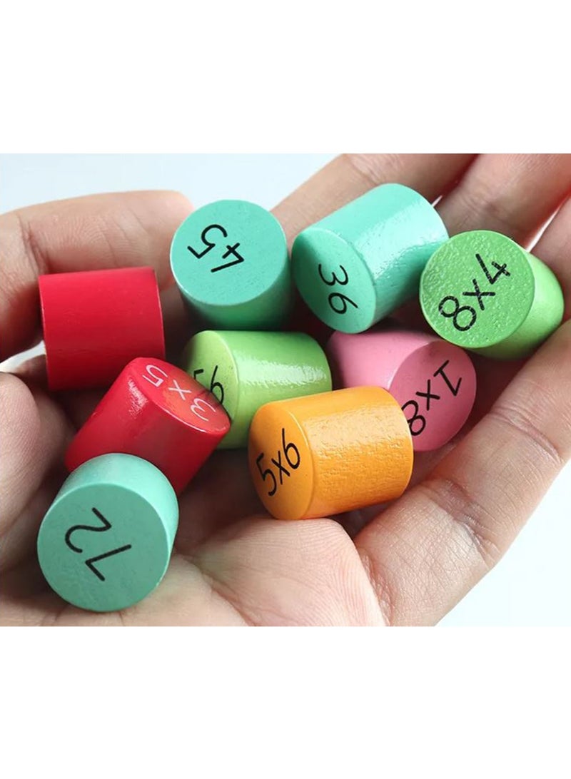 Wooden number table math  board early education toys  - Image 5