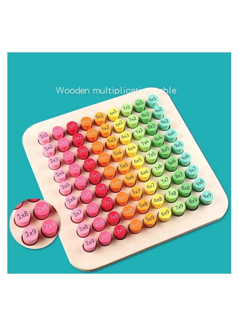 Wooden number table math  board early education toys  - Image 3