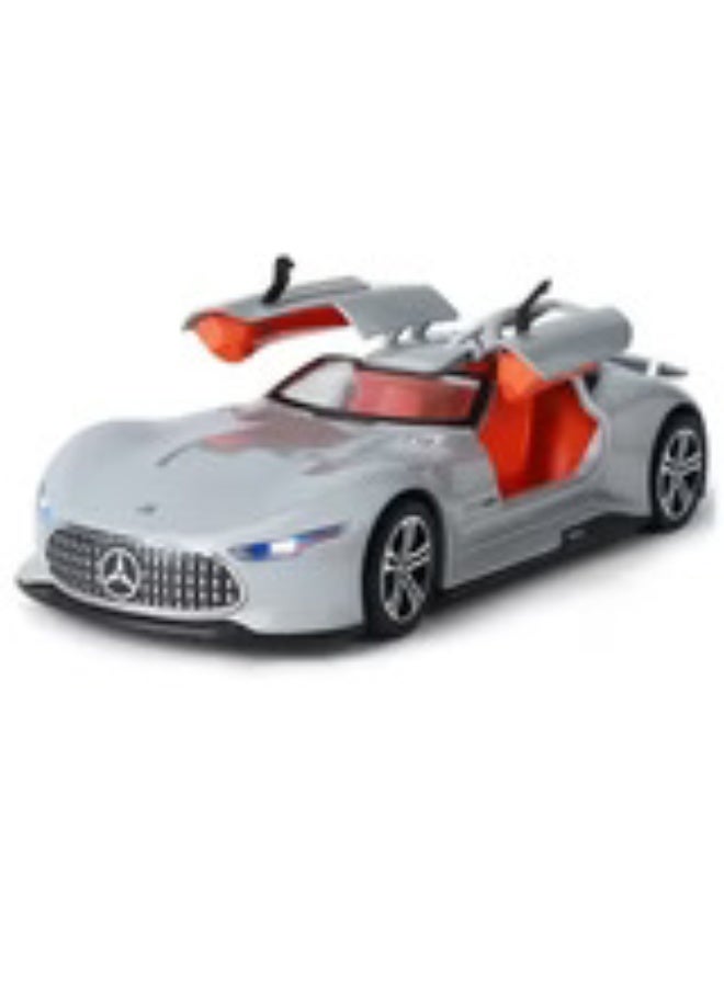 سيارة مرسيدس AMG Vision GT الخارقة بمقياس 1:24 (طراز مصبوب يعمل بآلية السحب للخلف) - B2435 - Image 3