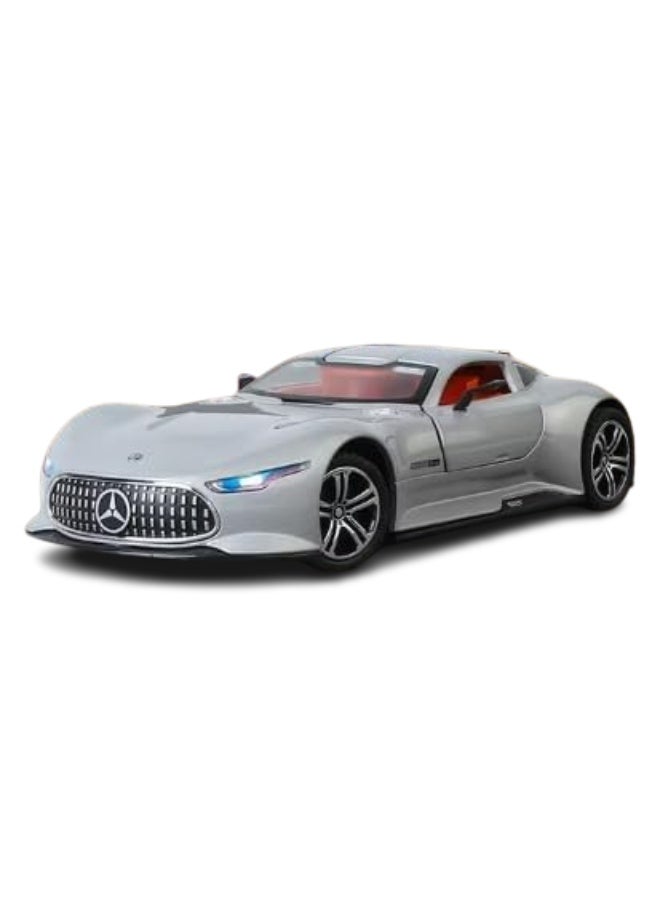 سيارة مرسيدس AMG Vision GT الخارقة بمقياس 1:24 (طراز مصبوب يعمل بآلية السحب للخلف) - B2435 - Image 1