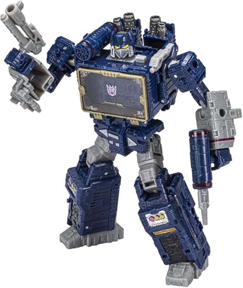 Transformers Toys Generations Legacy Voyager Soundwave Action Figure - Kids Ages 8 and Up, 7-inch