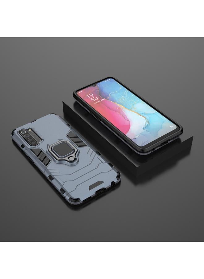 اس-توب جراب لهاتف OPPO Reno3 PC + جراب واقٍ مقاوم للصدمات من مادة TPU مع حامل حلقي مغناطيسي - Image 2