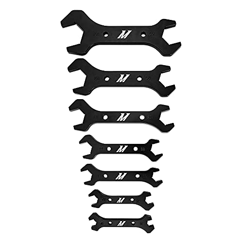 Mishimoto MMTL-ANSET-7D -an Fitting and Line Assembly Wrench Set, Black - Image 1