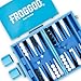 Froggod Travel Backgammon Sets for Adults 15 Inch Premium Backgammon Set PU Leather Case with Seamless Flocked Game Surface Classic Board Games for 2 Player and Gift for MenLight Blue - Image 2