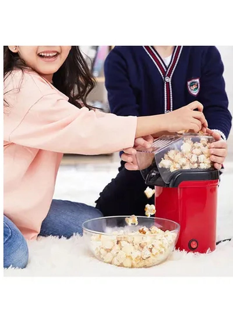 Rabos Mini Electric Popcorn Maker 500 ml 1200 kW HTCMP01 Red - Image 4