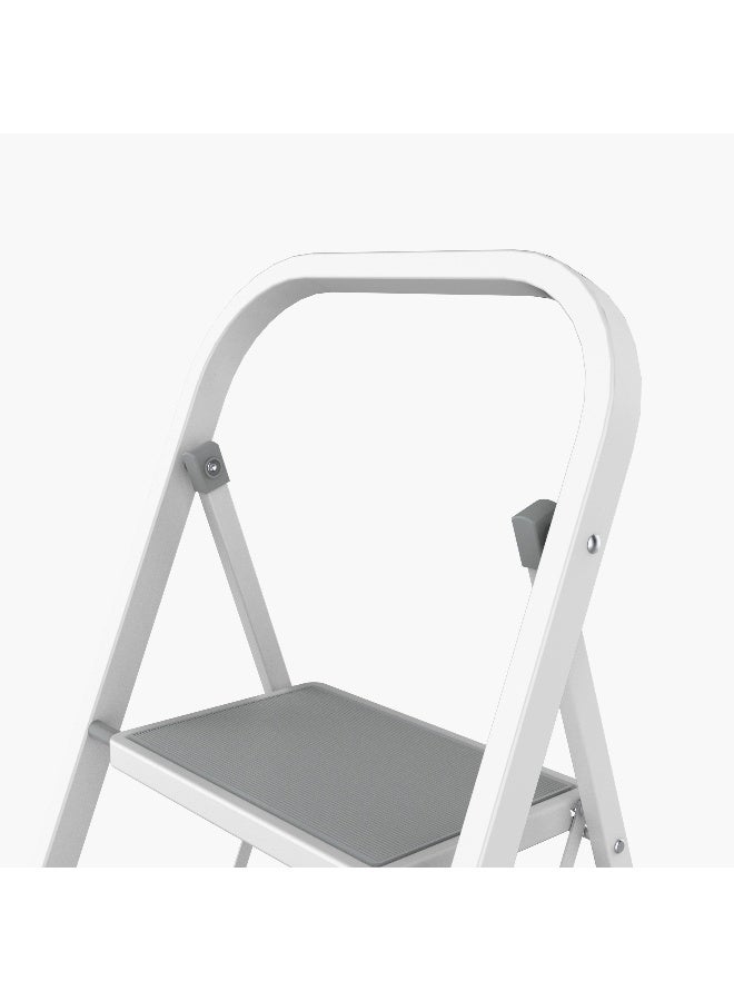 Home Box 2-Step Ladder in White - Image 3