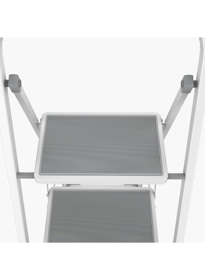 Home Box 2-Step Ladder in White - Image 4