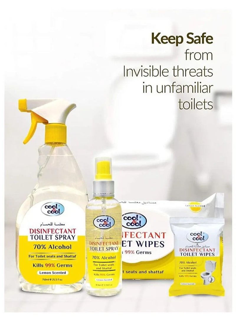Cool & Cool Disinfectant Toilet Spray Clear 100ML - Image 5