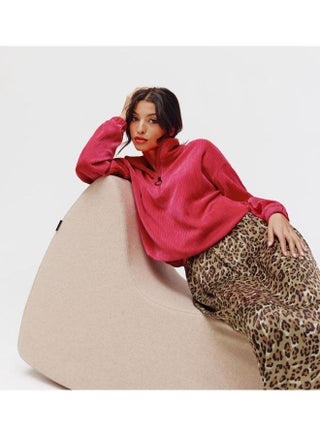Sweatshirt In Ribbed Velours - pzsku/Z53C5E53C8286CE042E8DZ/45/_/1655199766/6e7d2d8e-7730-4e2b-aed7-8f4d93f2574f