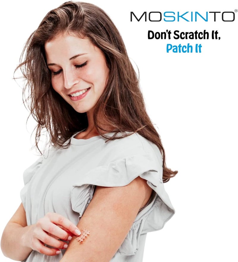 Moskinto The Original Itch Relief Patch, Mosquito Bite Patches for All Ages, Instant Relief Natural Patch for Bug Bites, Travel Pack + Family Pack, Nude & Colorful Patches, 66 Count - Image 5