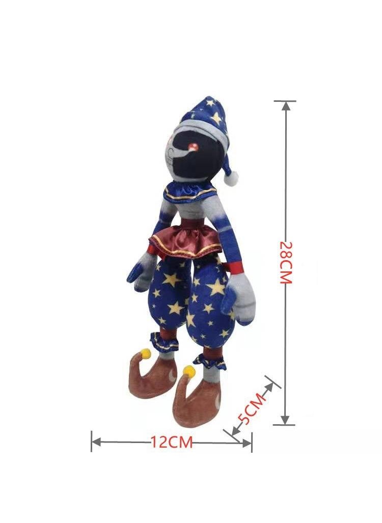 Generic - Plush Toy Sundrop Fnaf Final Boss Doll For Kids Gifts Blue Joker 28cm - Image 1
